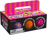Box of Fledoor Donut Holes with colorful donut-shaped balls inside.