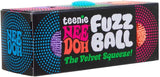 Box of Teenie Nee Doh Fuzz Ball with colorful text and design.