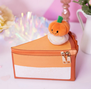 Piece of Pie Slice Handbag - Pumpkin Spice