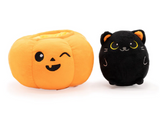 Peek-A-Boo Plush - Cat in Pumpkin