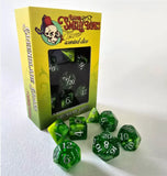 Baron Smelly Bones: Scented Dice - Greenblade Grass Dice Set