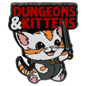 Enamel Pin: Dungeons & Kittens