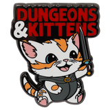 Enamel Pin: Dungeons & Kittens