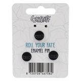 Enamel Pin: Roll Your Fate D20 Large Spinner