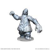 Gray fantasy creature figurine on a white background