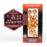 D&D: Adventure Dice Set - Sorcerer Orange