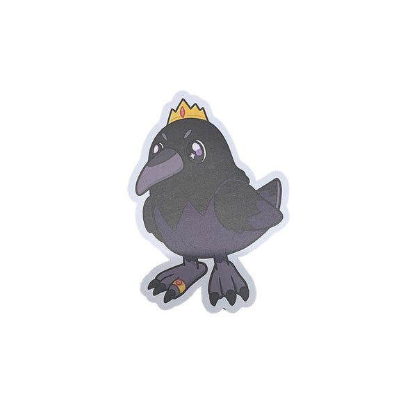 Squishable King Raven Sticker