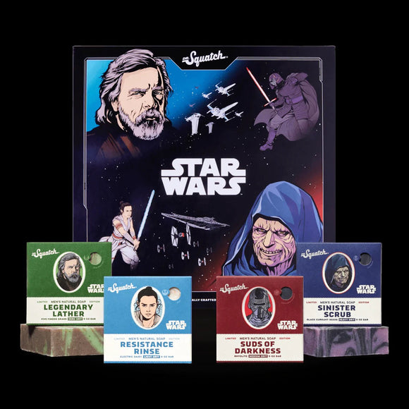 Dr. Squatch Soap: Star Wars Collection II - Special Edition Collector's Box
