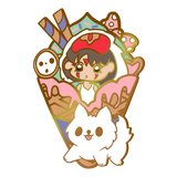 Studio Ghibli: Princess Monoke Ice Cream Enamel Pin