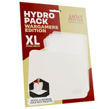 Packaging of Hydro Pack Wargamers Edition XL Hydro Sheets by The Army Painter on a white background.