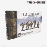 Trench Crusade game box with military figures on a white background