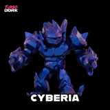 Blue robot figure with 'Turbo Dork' branding on a black background