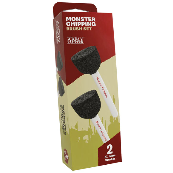 Box of Monster Chipping Brush Set by Army Painter on a white background