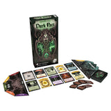 Card game set with 'Dark Pact' box and cards on a white background