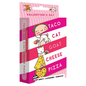 Taco Cat Goat Cheese Pizza: Valentine's Edition