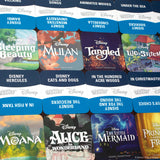 Collection of Disney movie posters arranged in a grid.