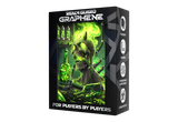 A boxed product labeled 'REALM GUARD GRAPHENE' with a dark, neon-green illustrated skull and laboratory-themed artwork on the front, shown on a plain white background.