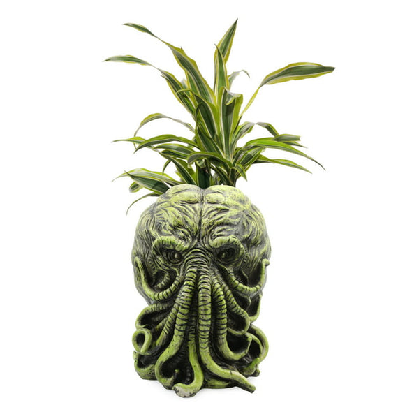 plant pot 11 inch Cthulhu Planter Pot (11-Inch) – Little Shop of Magic