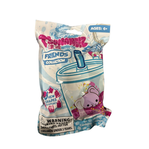 Toy packaging with 'Tsunamelz' branding on a white background