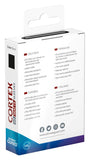 Ultimate Guard Card Sleeves: Cortex Japanese Size Matte - Black