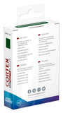 Ultimate Guard Card Sleeves: Cortex Japanese Size Matte - Green