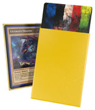 Ultimate Guard Card Sleeves: Cortex Japanese Size Matte - Yellow