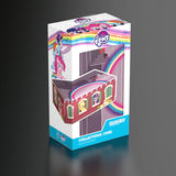 My Little Pony collectible case packaging on a dark gray background
