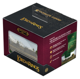 Lord of the Rings card packaging with clear window showing cards inside