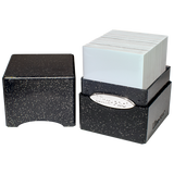 Deck Box: Satin Cube - Glitter Black