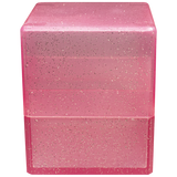 Deck Box: Satin Cube - Glitter Pink