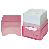 Deck Box: Satin Cube - Glitter Pink