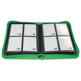 Ultra Pro: PRO-Binder - 4-Pocket - Zippered - Vivid - Green