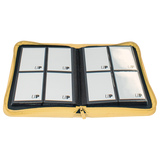 Ultra Pro: PRO-Binder - 4-Pocket - Zippered - Vivid - Yellow