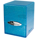Deck Box: Satin Cube - Glitter Blue