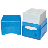 Deck Box: Satin Cube - Glitter Blue