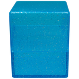 Deck Box: Satin Cube - Glitter Blue
