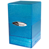 Deck Box: Satin Tower - Glitter Blue