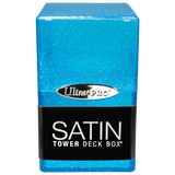 Deck Box: Satin Tower - Glitter Blue