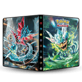 Pokémon Trading Card Game binder with artwork on a transparent background