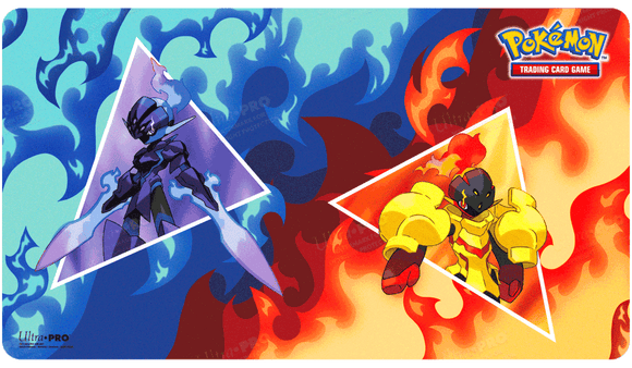 Pokémon Trading Card Game cards with characters on a colorful background