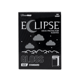 A pack of Eclipse Ultra Pro Deck Protector Sleeves, size Standard, 105 count, featuring a black box with white and gray cloud graphics.