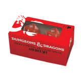 Ultra PRO: Heavy Metal - D20 Set - Red/White (2)