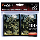 Ultra PRO: Deck Protector Sleeves - Matte Sleeves - Standard - Magic: The Gathering - Innistrad - Midnight Hunt Graveyard Glutton (100)