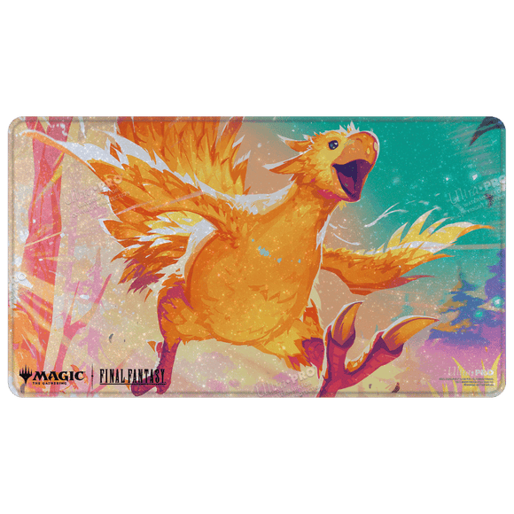Magic the Gathering: Final Fantasy - Traveling Chocobo Holofoil Playmat