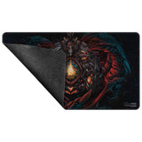 Gaming mouse pad with fantasy design on a white background
