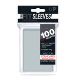 Pack of Pro Fit Sleeves for gaming cards with clear packaging on a white background