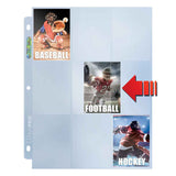 Ultra PRO: Pages - 9-Pocket - Side Load - Premium Series - Clear (100)