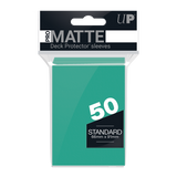Pack of Pro Matte deck protector sleeves with 50 count on a white background