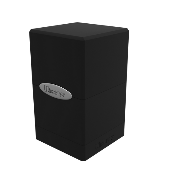 Deck Box: Satin Tower - Black
