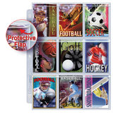 Ultra Pro: Pages - 9-Pocket - Secure Page - Premium Series - Clear - Page